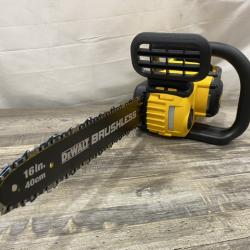 AS-IS DEWALT FLEXVOLT 60V MAX 16in. Brushless Cordless Battery Powered Chainsaw Kit