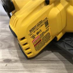 AS-IS DEWALT FLEXVOLT 60V MAX Cordless 7-1/4 in. Wormdrive Style Circular Saw (Tool Only)