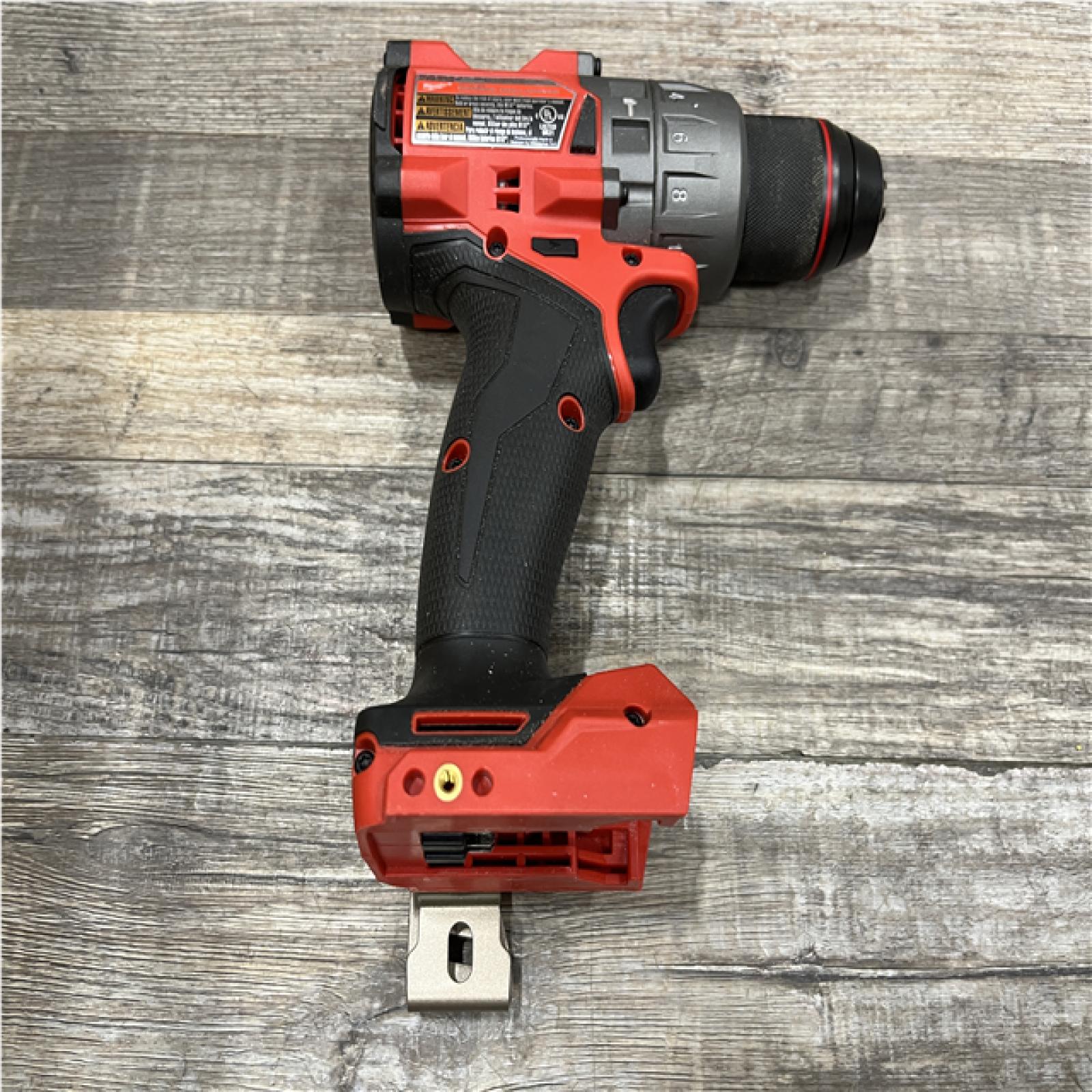 AS-IS Milwaukee FUEL 18V Lithium-Ion Brushless Cordless 1/2 in. Hammer Drill Driver Kit