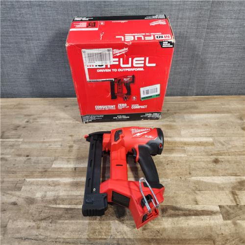HOUSTON LOCATION - AS-IS (APPEARS LIKE NEW) MILWAUKEE FUEL 18-Volt Lithium-Ion Brushless Cordless 18-Gauge 1/4 in. Narrow Crown Stapler (Tool-Only)