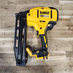 HOUSTON LOCATION - AS-IS DEWALT 20V MAX XR 16-Gauge Lithium-Ion Cordless Finish Nailer (Tool Only)