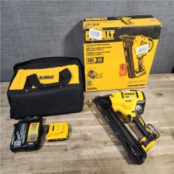 HOUSTON LOCATION - AS-IS DeWalt 15 GA ANGLED FINISH NAILER KIT W/ BATTERY & CHARGER