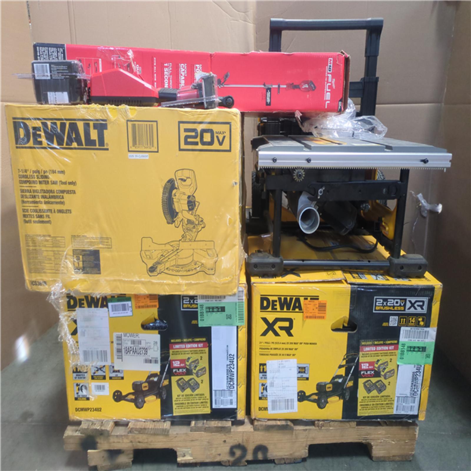 CALIFORNIA AS-IS TOOL PALLET