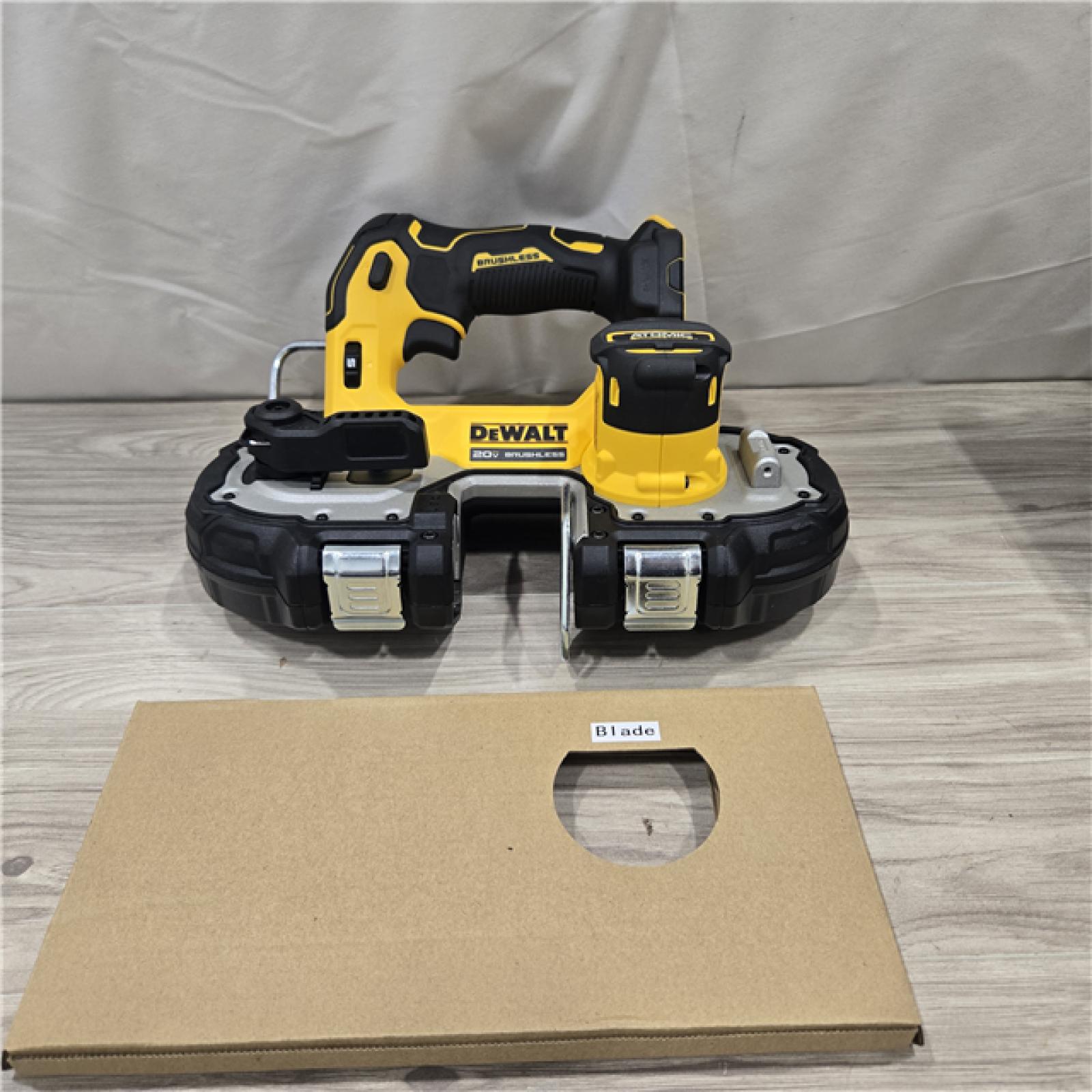 AS-IS Dewalt DCS377B 20V MAX ATOMIC Cordless 1-3/4 Compact Bandsaw (Tool-Only)