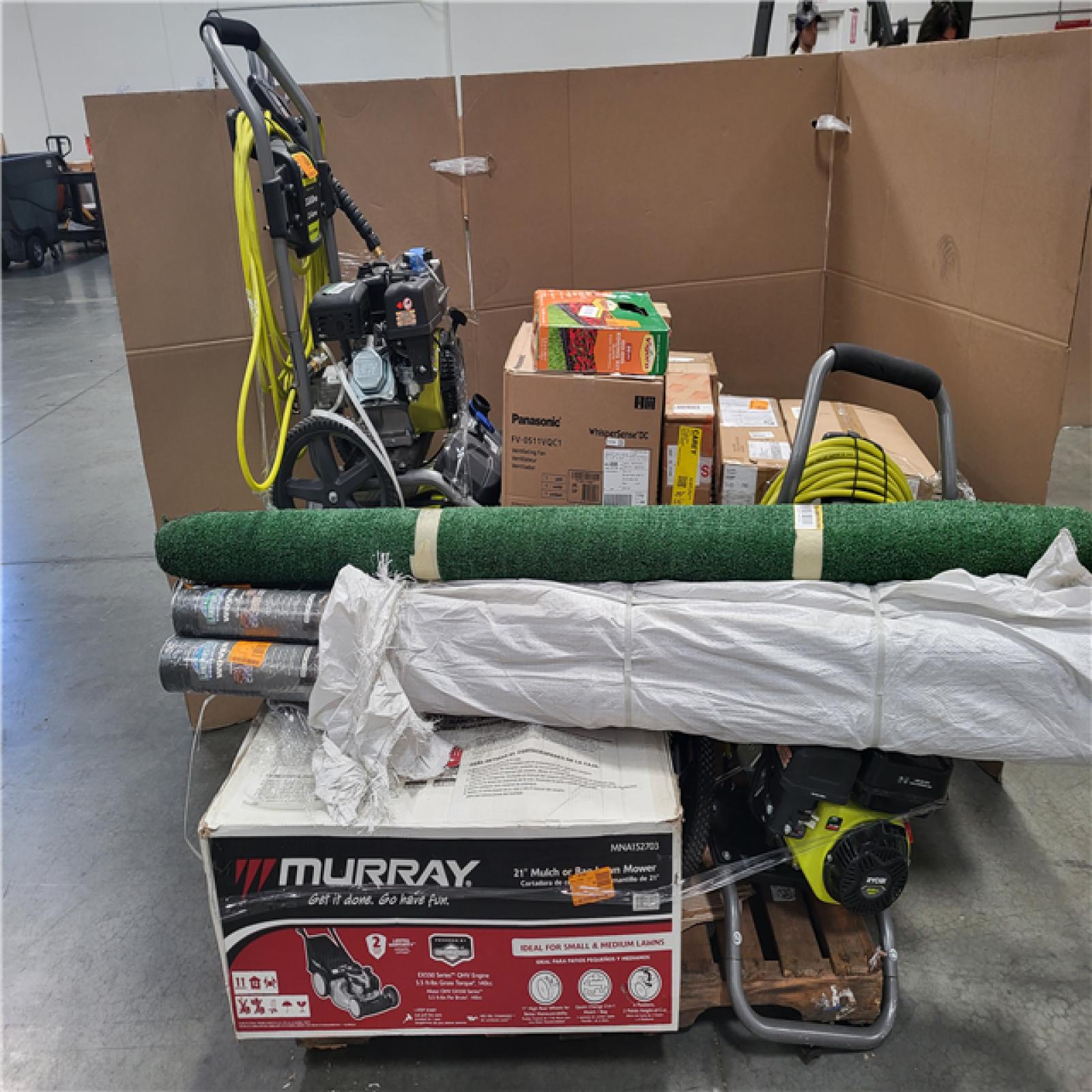 CALIFORNIA AS-IS MONSTER TURBO PALLET