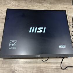 AS-IS MSI 27 WQHD Flat Monitor in Matte Black