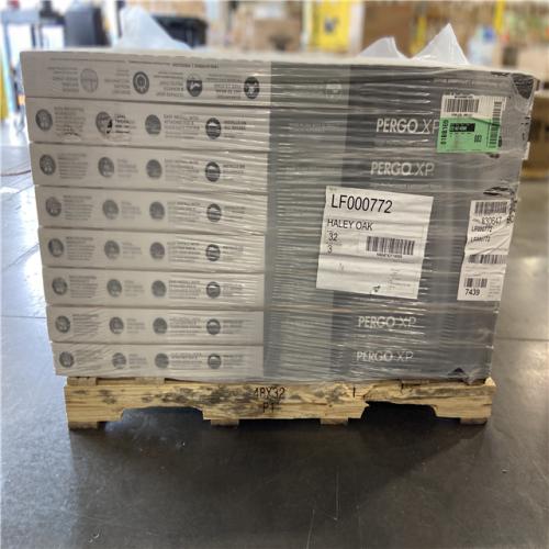 DALLAS LOCATION - Pergo XP Haley Oak 10 mm T x 7.4 in. W Water Resistant Laminate Wood Flooring (19.63 sq. ft./case) 32 CASES