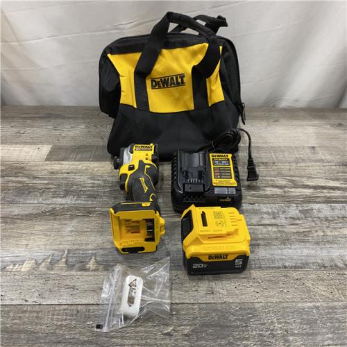AS-IS DEWALT ATOMIC 20V MAX Lithium-Ion Cordless 1/4 in. Brushless Impact Driver Kit