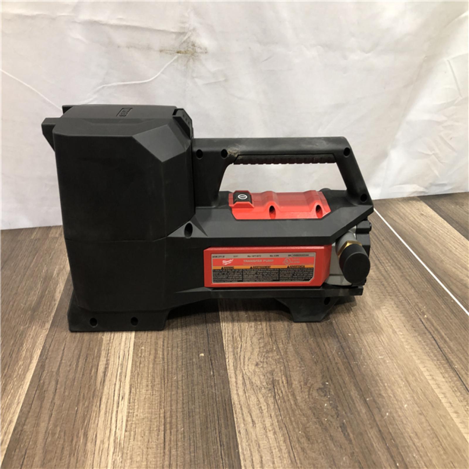 AS-IS Milwaukee 18-Volt 1/4 HP Lithium-Ion Cordless Transfer Pump (Tool Only)