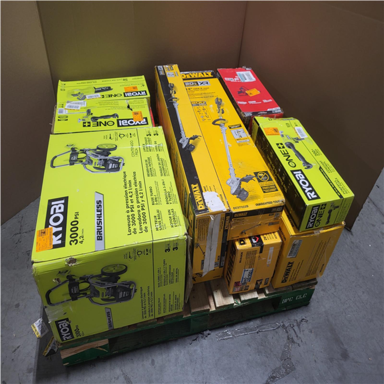 CALIFORNIA AS-IS TOOL PALLET