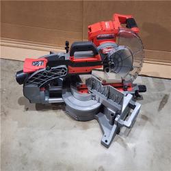 HOUSTON LOCATION - AS-IS Milwaukee M18 FUEL Brushless Cordless 10 in. Dual Bevel Sliding Compound Miter Saw (Tool-Only)