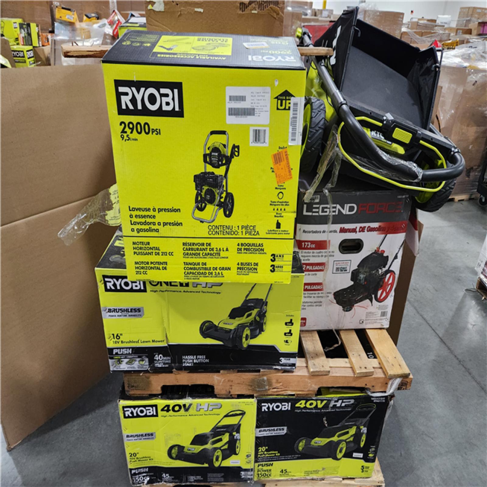 CALIFORNIA AS-IS OUTDOOR POWER EQUIPMENT