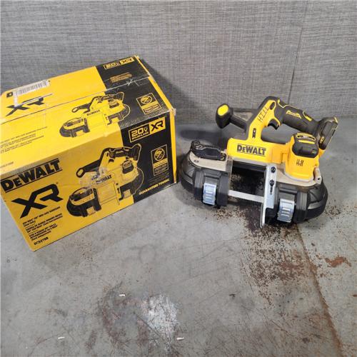 HOUSTON LOCATION - AS-IS DEWALT 20-Volt MAX 3-3/8 in. Cordless Brushless Bandsaw (Tool-Only)