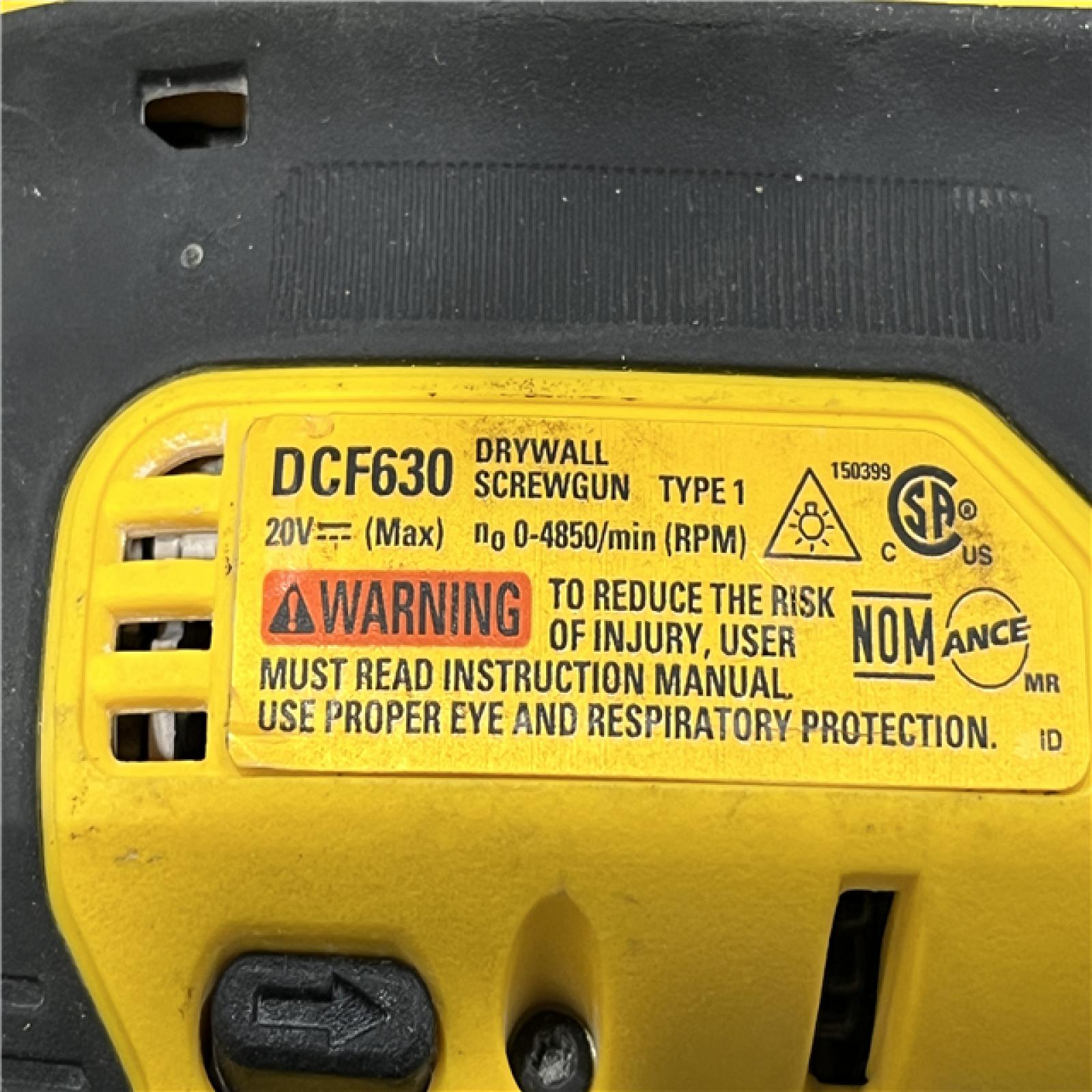 AS-IS DEWALT XR 20V MAX Lithium-Ion Cordless Brushless Screw Gun (Tool Only)