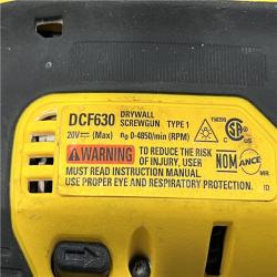 AS-IS DEWALT XR 20V MAX Lithium-Ion Cordless Brushless Screw Gun (Tool Only)