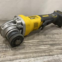 AS-IS DEWALT 20V XR Cordless 4-1/2. in. to 5 in. Variable Speed Angle Grinder (Tool Only)