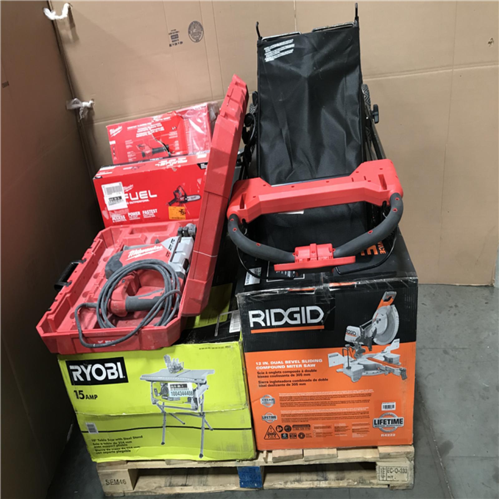 CALIFORNIA AS-IS TOOL PALLET