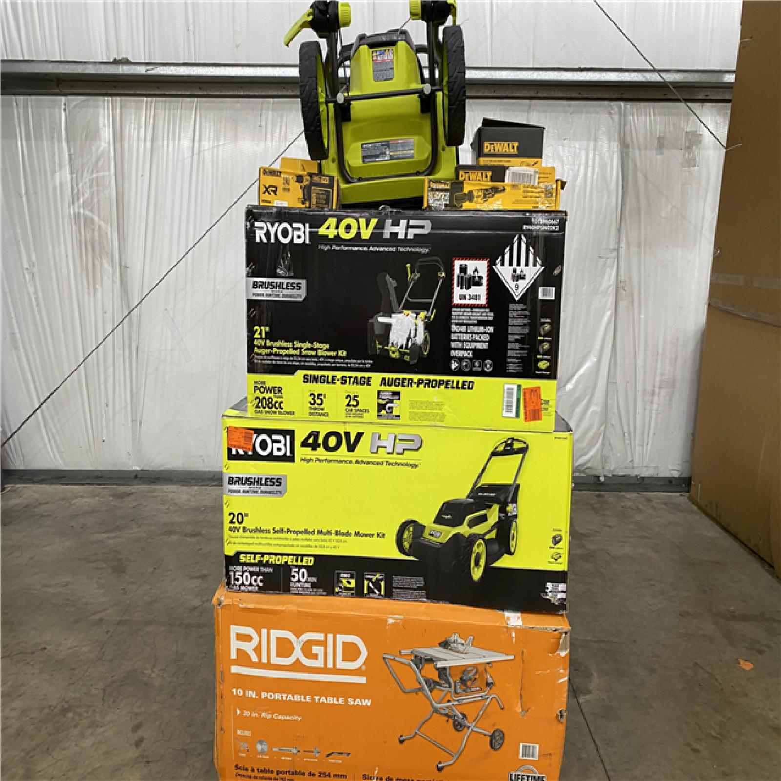 Houston Location AS IS - Tool Pallet