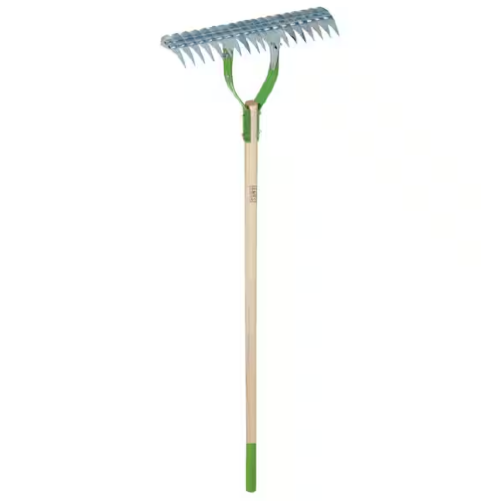 DALLAS LOCATION- AS-IS AMES 54 in. Hardwood Handle 19-Tine Adjustable Thatch Rake PALLET (36 UNITS)