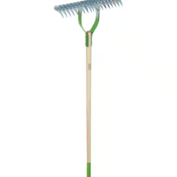DALLAS LOCATION- AS-IS AMES 54 in. Hardwood Handle 19-Tine Adjustable Thatch Rake PALLET (36 UNITS)