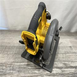 AS-IS DEWALT FLEXVOLT 60V MAX Cordless Brushless 7-1/4 in. Circular Saw with Brake (Tool Only)