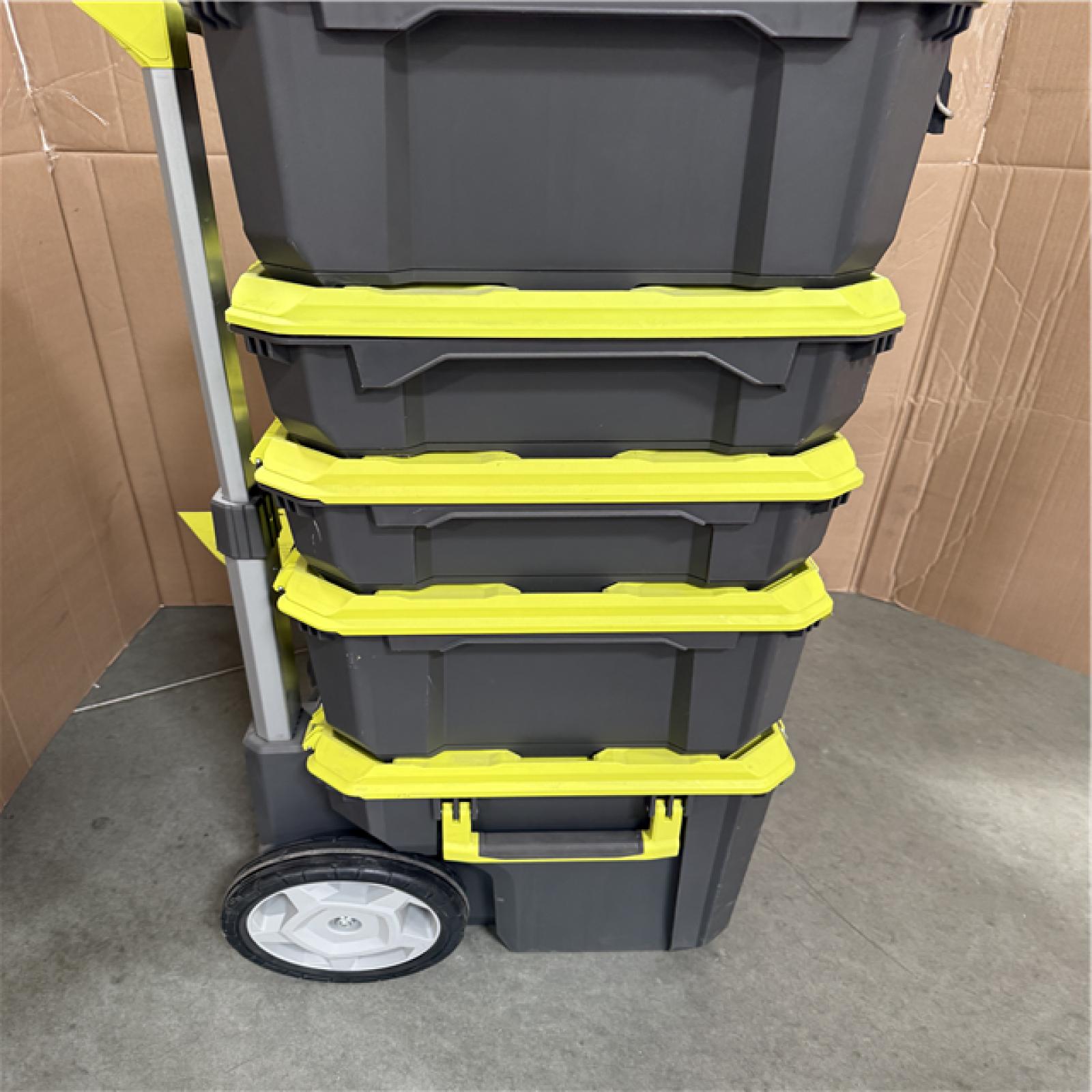 California LIKE NEW Ryobi Link Tool Boxes (set of 5) No Tools