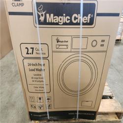 Phoenix NEW Magic Chef 24 in. Washer and Dryer Combo with 2.3 cu. ft. Front Load Washer & 3.5 cu. ft Heat Pump Electric Dryer