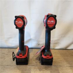 AS-IS- Milwaukee  FUEL 18V Lithium-Ion Brushless Cordless Hammer Drill and Impact Driver Combo Kit