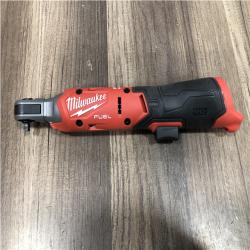 AS-IS Milwaukee FUEL 12-Volt Lithium-Ion Brushless Cordless High Speed 3/8 in. Ratchet (Tool-Only)