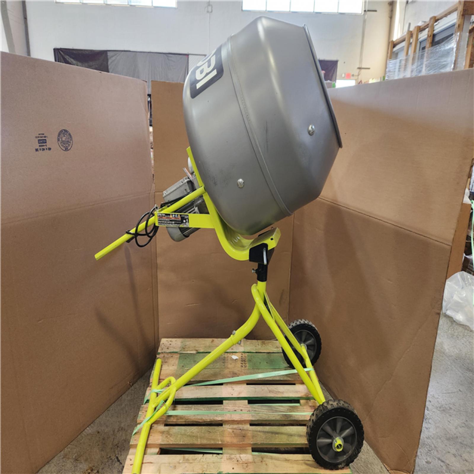 Phoenix NEW RYOBI 5.0 cu. ft. Portable Corded Concrete Mixer with 270 lb. Capacity