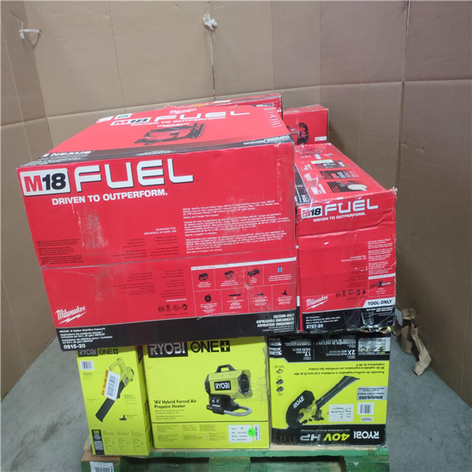 CALIFORNIA AS-IS TOOL PALLET