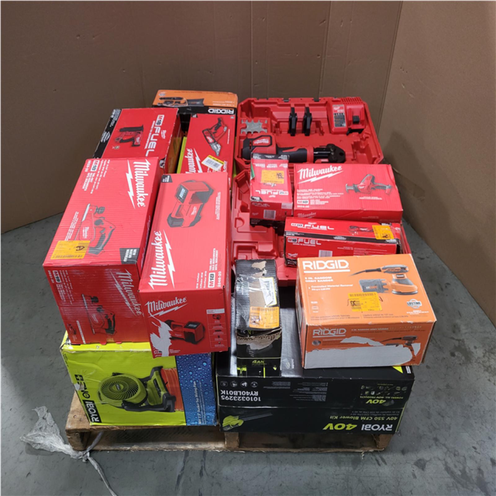 CALIFORNIA AS-IS TOOL PALLET