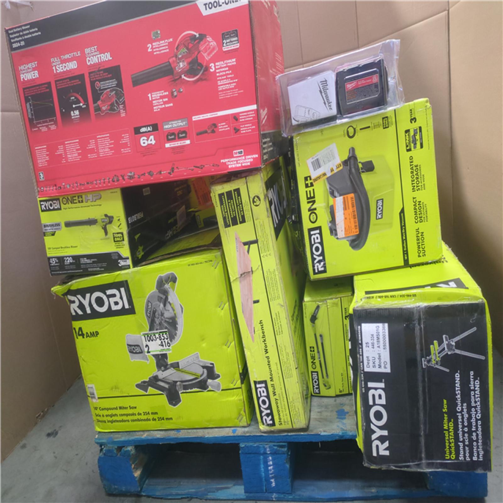 CALIFORNIA AS-IS TOOL PALLET