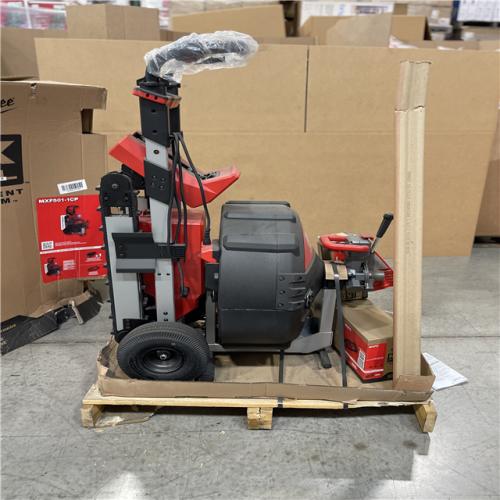 DALLAS LOCATION- AS IS Milwaukee MX FUEL Sewer Drum Machine with POWERTREDZ