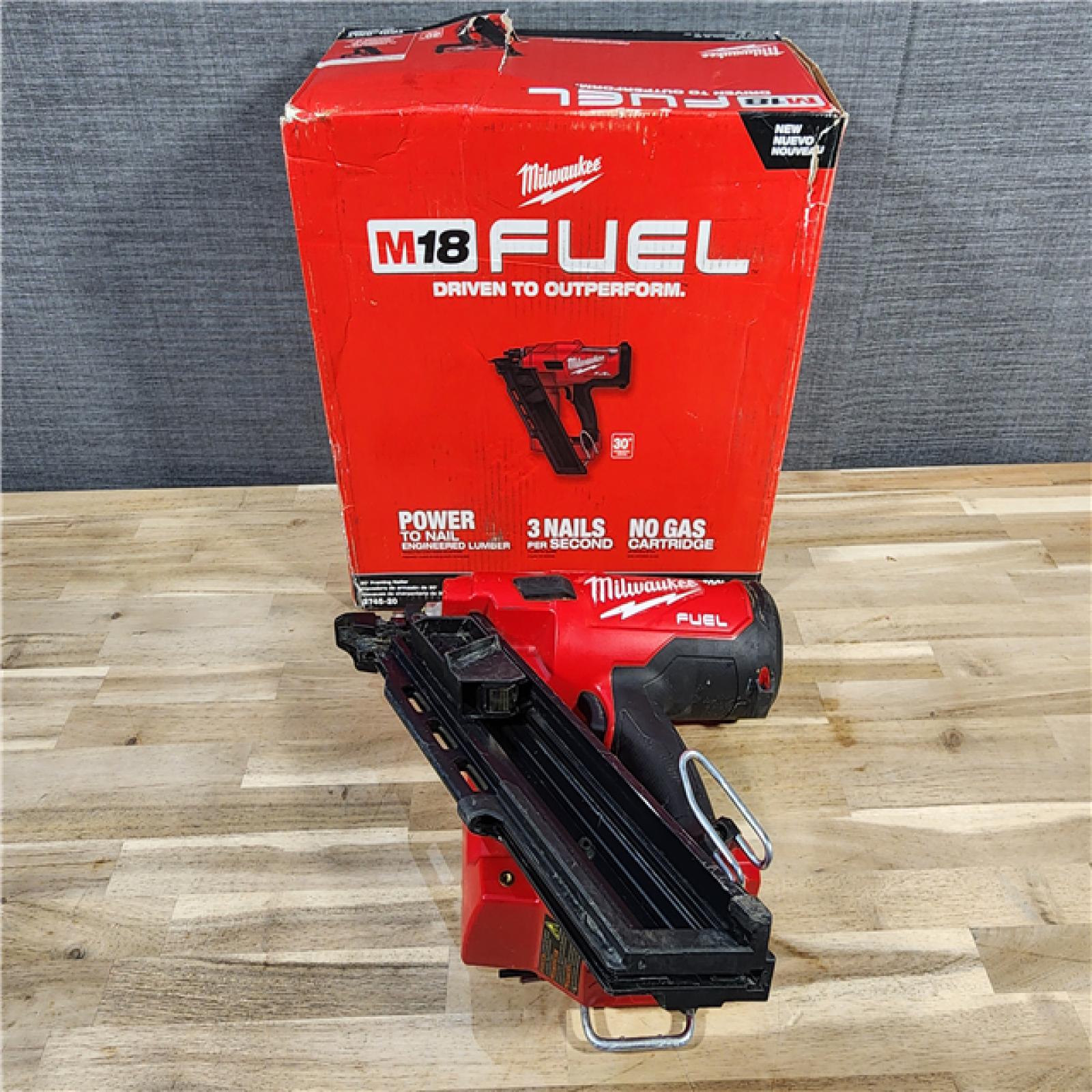HOUSTON LOCATION - AS-IS M18 FUEL 3-1/2 in. 18-Volt 30-Degree Lithium-Ion Brushless Cordless Framing Nailer (Tool-Only)