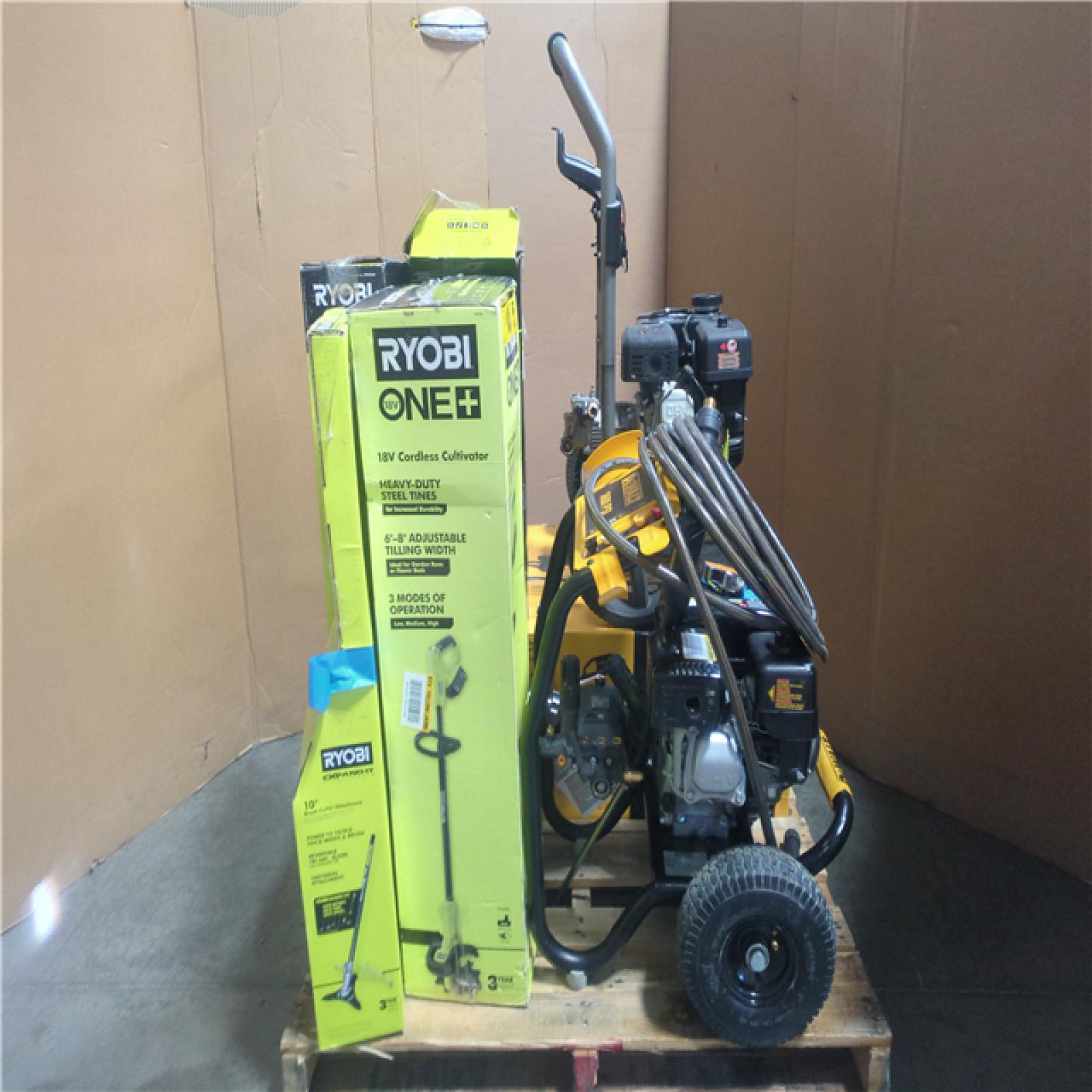 CALIFORNIA AS-IS OUTDOOR POWER EQUIPMENT