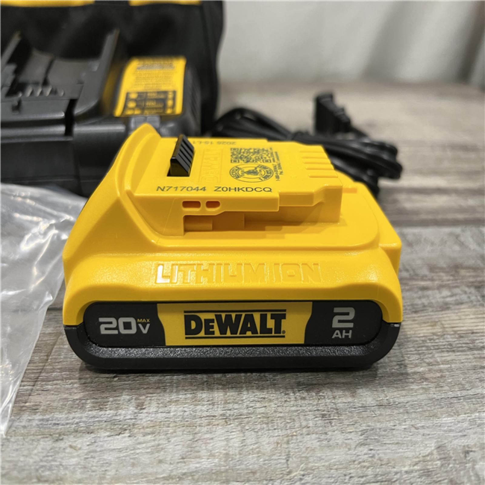 AS-IS DEWALT Atomic 20V Lithium-Ion Cordless Compact 1/2 in. Drill/Driver Kit
