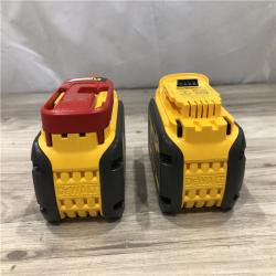 AS-IS DEWALT FLEXVOLT 20-Volt/60-Volt MAX Lithium-Ion 6.0Ah Battery Pack (2-Pack)