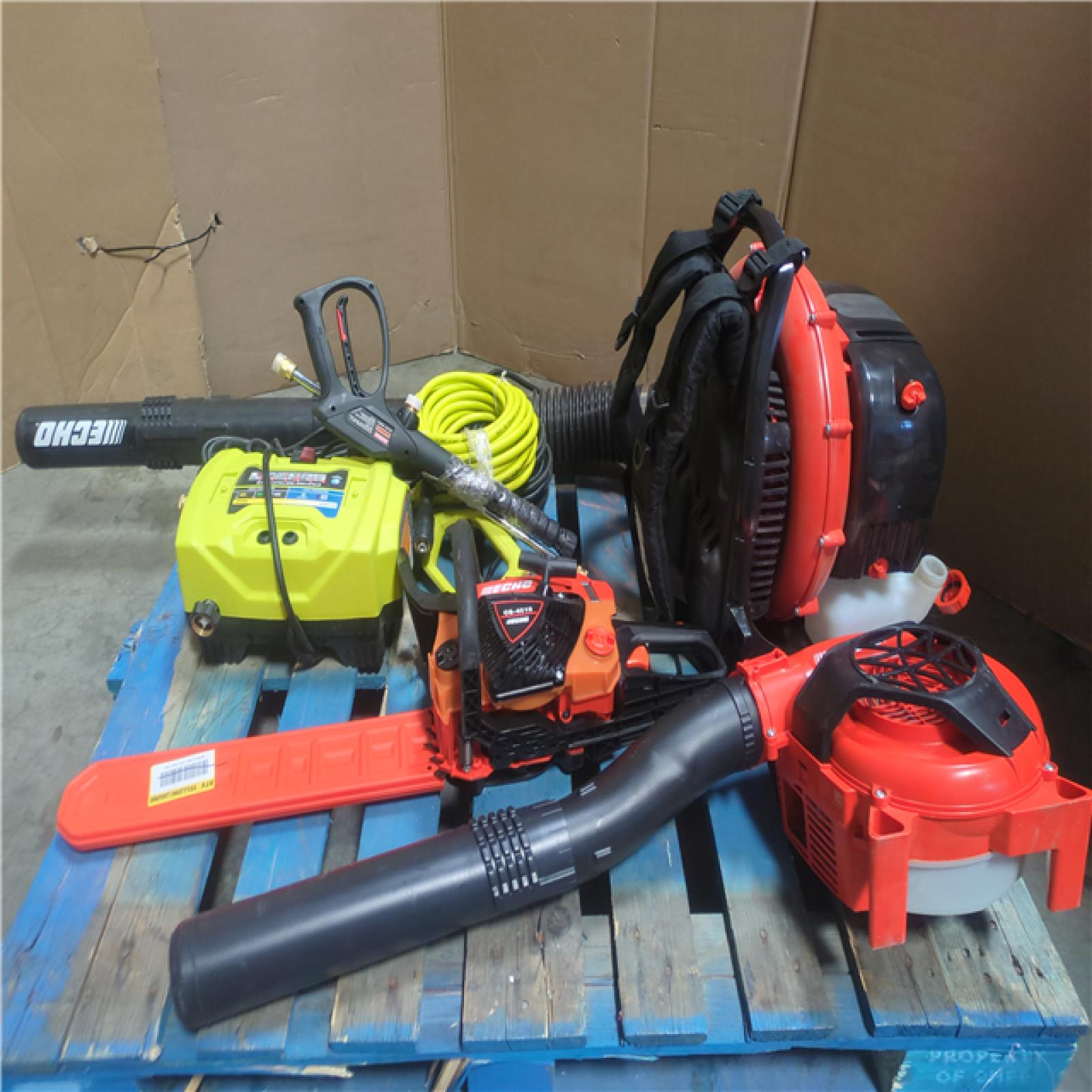 CALIFORNIA AS-IS OUTDOOR POWER EQUIPMENT