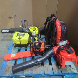 CALIFORNIA AS-IS OUTDOOR POWER EQUIPMENT