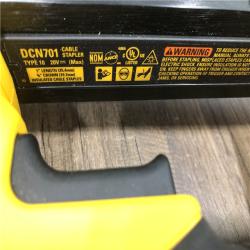 AS-IS  DEWALT 20V MAX Lithium-Ion Cordless Cable Stapler (Tool Only)