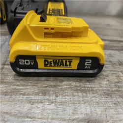 AS-IS EWALT Atomic 20V Max Lithium-Ion Brushless Cordless Compact 1/4 in. Impact Driver Kit