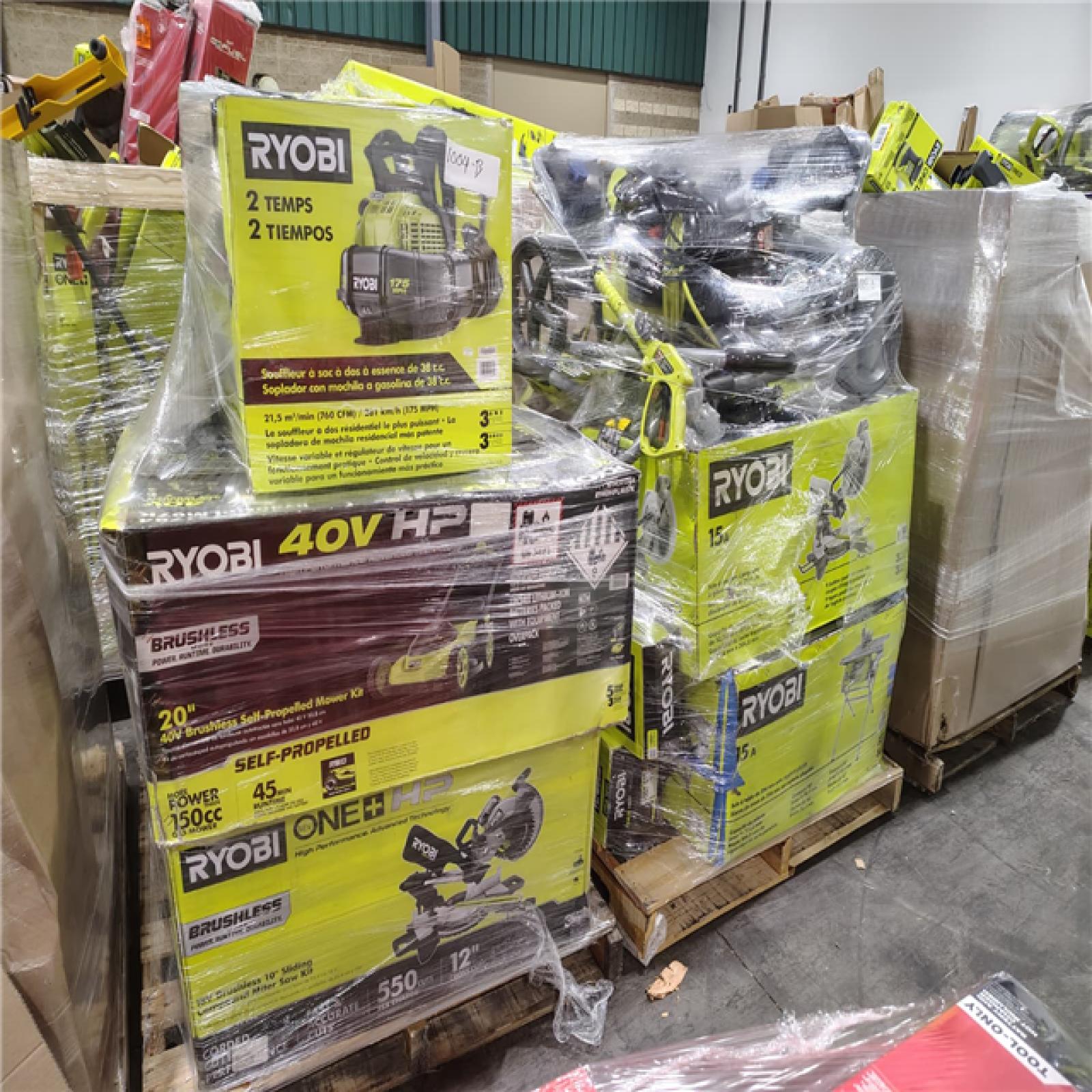 Pittston Location As-Is Power Tools Partial Truckload (11 Pallets) 1004-B