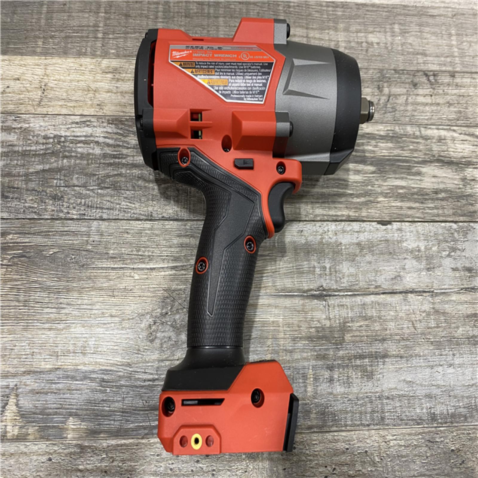 AS-IS Milwaukee FUEL 18V Lithium-Ion Brushless Cordless 1/2 in. Impact Wrench with Friction Ring (Tool-Only)