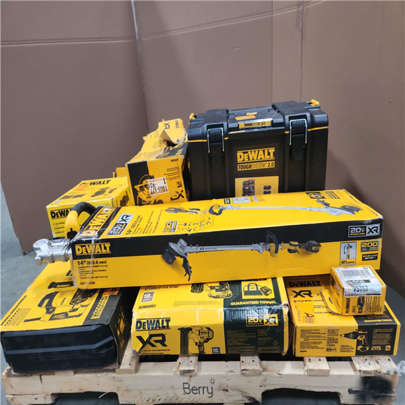 CALIFORNIA AS-IS TOOL PALLET