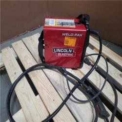 CALIFORNIA AS-IS OUTDOOR LINCOLN ELECTRIC WELDER POWER EQUIPMENT