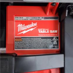 HOUSTON LOCATION - AS-IS Milwaukee M18 FUEL ONE-KEY 18-Volt Lithium-Ion Brushless Cordless 8-1/4 in. Table Saw (Tool-Only)