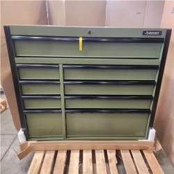 Phoenix NEW Husky Heavy Duty 52 in. W 9-Drawer Matte Army Green Rolling Tool Cabinet
