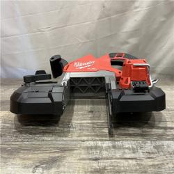 AS-IS Milwaukee FUEL 18V Lithium-Ion Brushless Cordless Deep Cut Band Saw (Tool-Only)