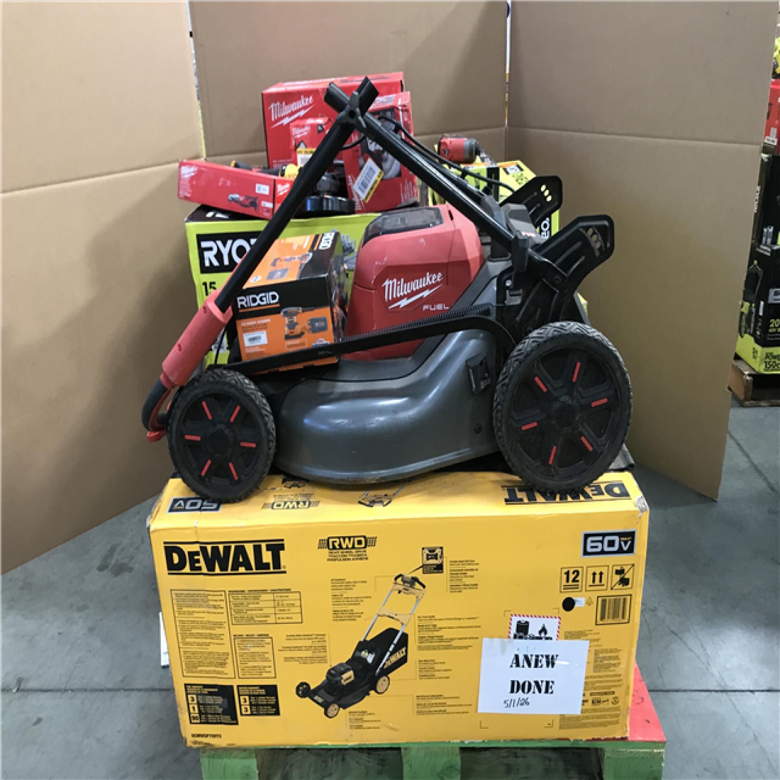 CALIFORNIA AS-IS TOOL PALLET